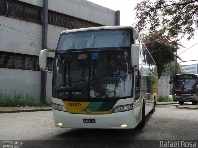 Empresa Gontijo de Transportes 12120 na cidade de São Paulo, São Paulo, Brasil, por Rafael Rosa. ID da foto: 5123787.