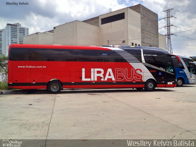 Lirabus 15018 na cidade de São Paulo, São Paulo, Brasil, por Weslley Kelvin Batista. Número da foto: #5122953.