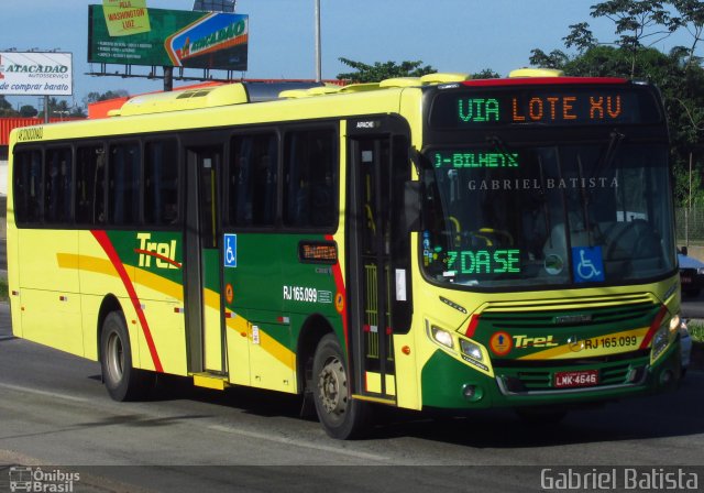 TREL - Transturismo Rei RJ 165.099 na cidade de Duque de Caxias, Rio de Janeiro, Brasil, por Gabriel Batista. Número da foto: #5123940.