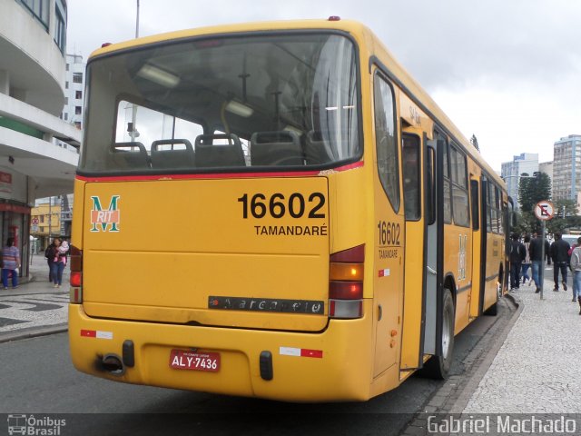 Viação Tamandaré 16602 na cidade de Curitiba, Paraná, Brasil, por Gabriel Machado. Número da foto: #5122675.
