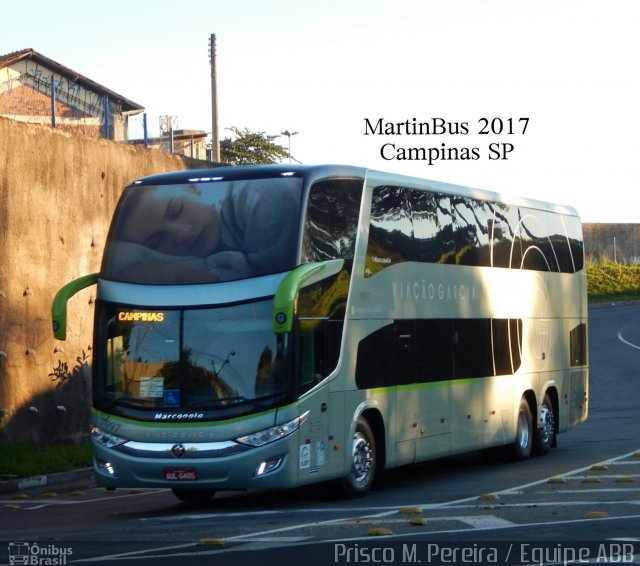 Viação Garcia 7997 na cidade de Campinas, São Paulo, Brasil, por Prisco Martin Pereira. ID da foto: 5123149.