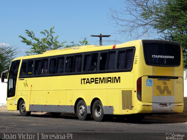 Viação Itapemirim 9011 na cidade de Teresina, Piauí, Brasil, por João Victor. ID da foto: 5125666.