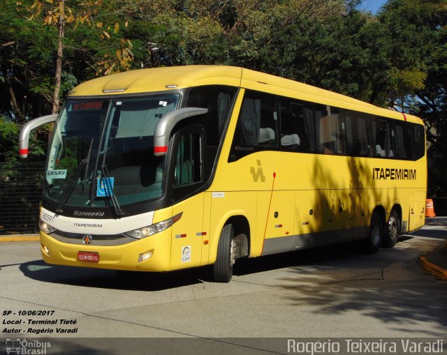 Viação Itapemirim 60597 na cidade de São Paulo, São Paulo, Brasil, por Rogério Teixeira Varadi. ID da foto: 5125084.