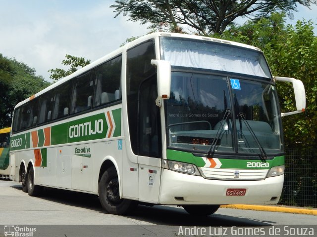 Empresa Gontijo de Transportes 20020 na cidade de São Paulo, São Paulo, Brasil, por André Luiz Gomes de Souza. ID da foto: 5125730.