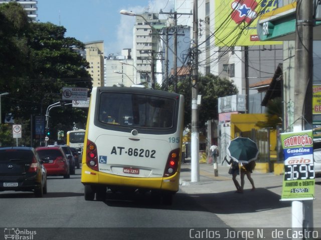 Empresa de Transportes Nova Marambaia AT-86202 na cidade de Belém, Pará, Brasil, por Carlos Jorge N.  de Castro. Número da foto: #5125987.