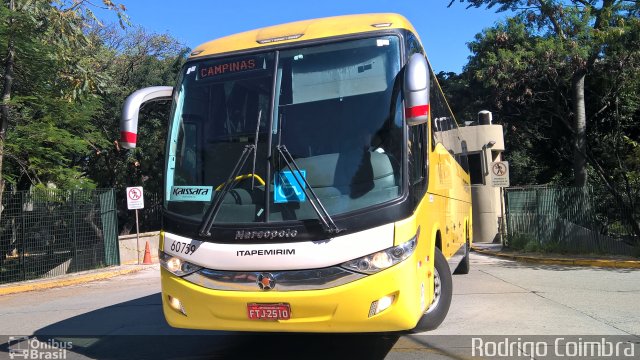 Viação Itapemirim 60759 na cidade de São Paulo, São Paulo, Brasil, por Rodrigo Coimbra. ID da foto: 5124893.