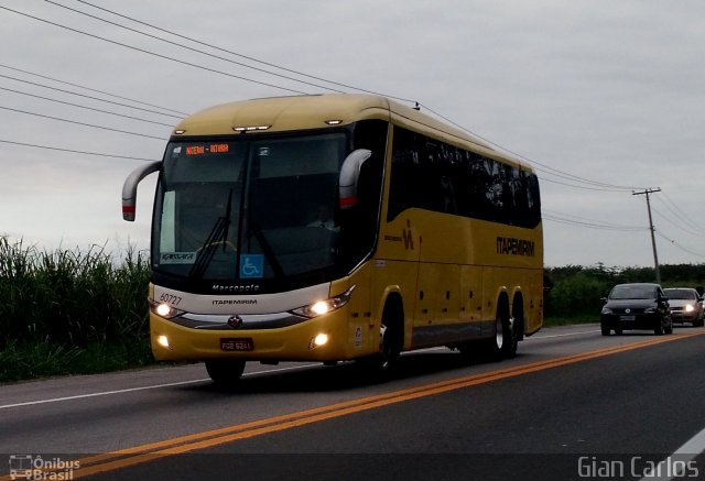 Viação Itapemirim 60727 na cidade de Campos dos Goytacazes, Rio de Janeiro, Brasil, por Gian Carlos. ID da foto: 5125847.