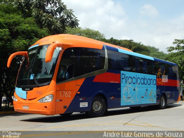 Viação Piracicabana 1762 na cidade de São Paulo, São Paulo, Brasil, por André Luiz Gomes de Souza. ID da foto: 5125713.