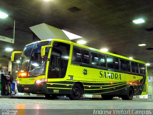 Viação Sandra 9550 na cidade de Belo Horizonte, Minas Gerais, Brasil, por Andrew Campos. Número da foto: #5128879.