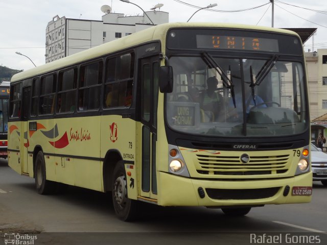 Viação Santa Lúcia 79 na cidade de Itaperuna, Rio de Janeiro, Brasil, por Rafael Gomes . Número da foto: #5128528.