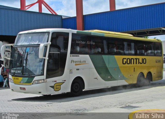 Empresa Gontijo de Transportes 12310 na cidade de Resende, Rio de Janeiro, Brasil, por Valter Silva. ID da foto: 5127822.