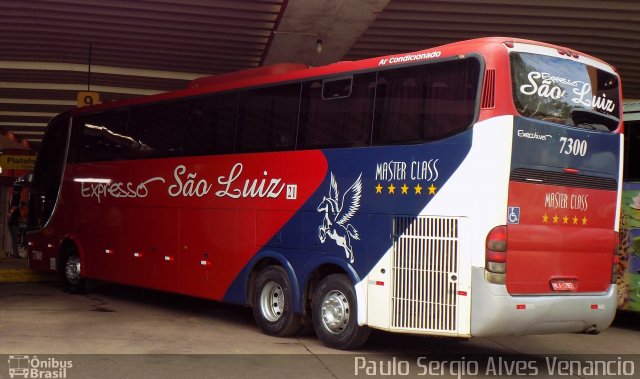 Expresso São Luiz 7300 na cidade de Cuiabá, Mato Grosso, Brasil, por Paulo Sergio Alves Venancio. Número da foto: #5128160.