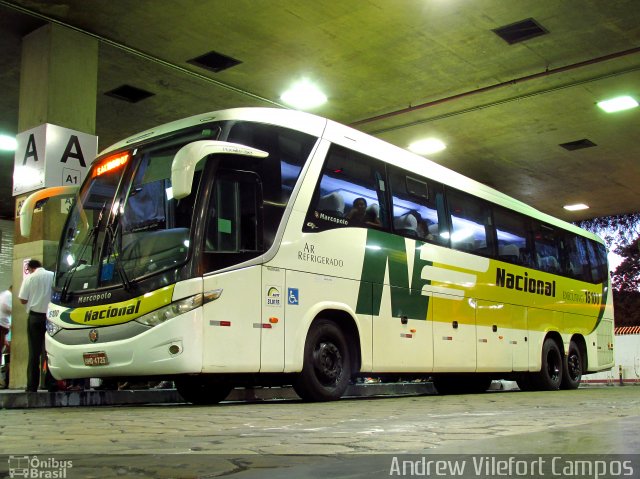 Viação Nacional 16100 na cidade de Belo Horizonte, Minas Gerais, Brasil, por Andrew Campos. Número da foto: #5128827.