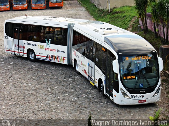 Viação Santo Ângelo 99402 na cidade de Colombo, Paraná, Brasil, por Wagner Domingos Ivanesken. Número da foto: #5127398.