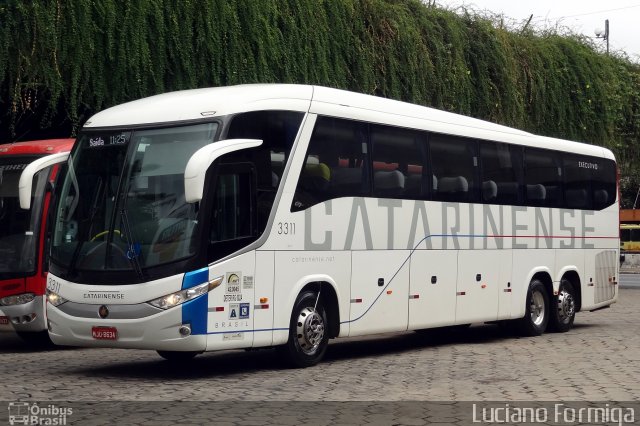 Auto Viação Catarinense 3311 na cidade de Belo Horizonte, Minas Gerais, Brasil, por Luciano Formiga. Número da foto: #5129664.