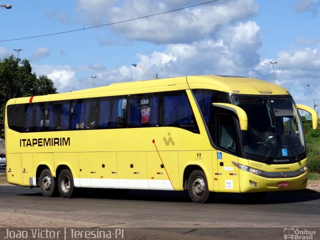 Viação Itapemirim 60027 na cidade de Teresina, Piauí, Brasil, por João Victor. Número da foto: #5130011.