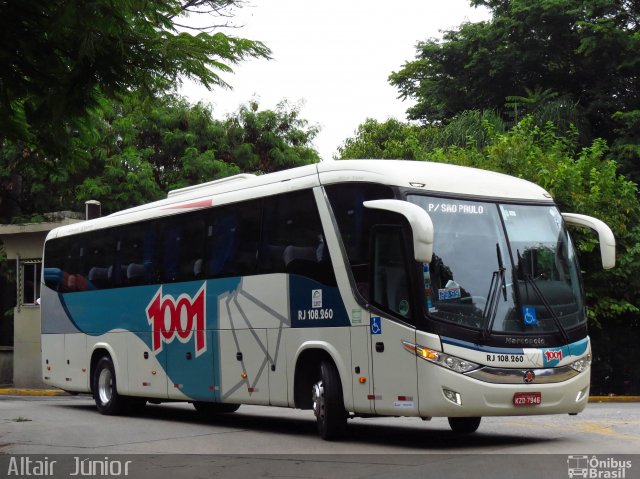 Auto Viação 1001 RJ 108.260 na cidade de São Paulo, São Paulo, Brasil, por Altair Júnior. Número da foto: #5131787.