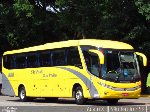 Viação São Paulo São Pedro 880 na cidade de São Paulo, São Paulo, Brasil, por Adam Xavier Rodrigues Lima. Número da foto: #5132172.