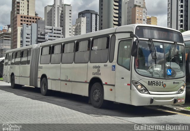 Auto Viação Mercês MR801 na cidade de Curitiba, Paraná, Brasil, por Guilherme Bomfim. ID da foto: 5132767.