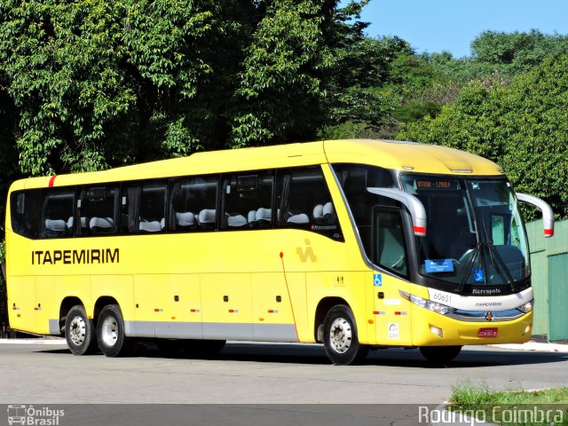 Viação Itapemirim 60651 na cidade de São Paulo, São Paulo, Brasil, por Rodrigo Coimbra. Número da foto: #5130910.