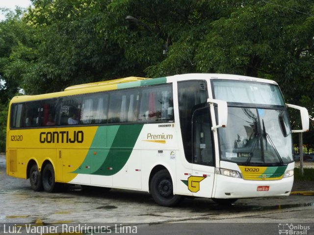 Empresa Gontijo de Transportes 12020 na cidade de São José dos Campos, São Paulo, Brasil, por Luiz Vagner Rodrigues Lima. ID da foto: 5130724.