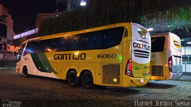 Empresa Gontijo de Transportes 16060 na cidade de Belo Horizonte, Minas Gerais, Brasil, por Daniel Junior Sena. Número da foto: #5130875.