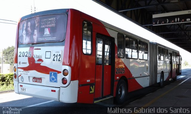 Itajaí Transportes Coletivos 2025 na cidade de Campinas, São Paulo, Brasil, por Matheus Gabriel dos Santos. Número da foto: #5132607.