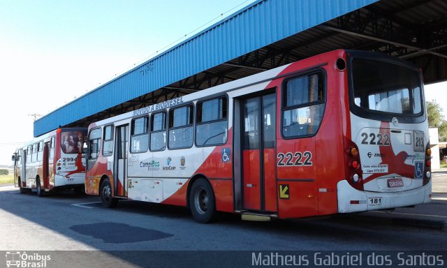 Expresso CampiBus 2222 na cidade de Campinas, São Paulo, Brasil, por Matheus Gabriel dos Santos. ID da foto: 5132611.