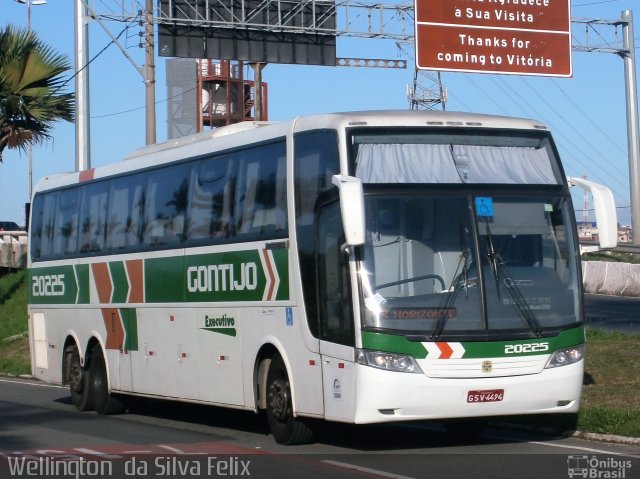 Empresa Gontijo de Transportes 20225 na cidade de Vitória, Espírito Santo, Brasil, por Wellington  da Silva Felix. ID da foto: 5132227.