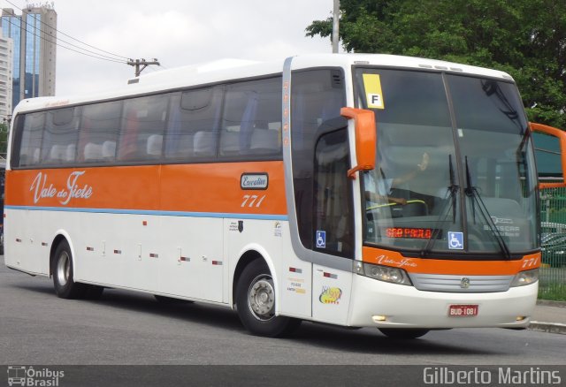 Viação Vale do Tietê 771 na cidade de São Paulo, São Paulo, Brasil, por Gilberto Martins. ID da foto: 5131680.