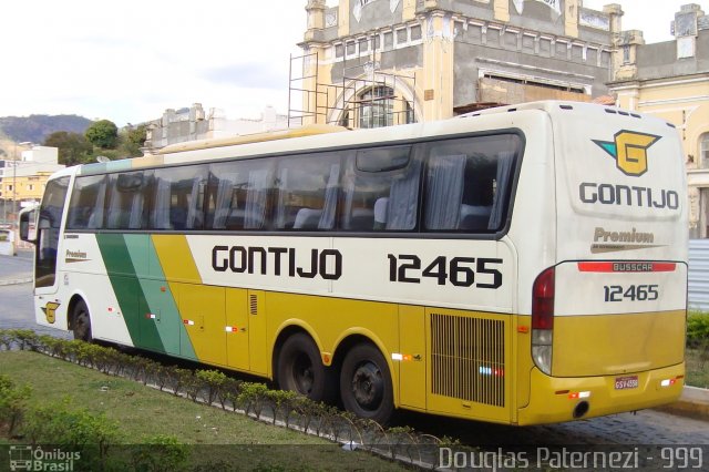 Empresa Gontijo de Transportes 12465 na cidade de Itajubá, Minas Gerais, Brasil, por Douglas Paternezi. ID da foto: 5131175.