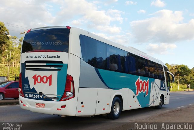 Auto Viação 1001 RJ 108.669 na cidade de Conselheiro Lafaiete, Minas Gerais, Brasil, por Rodrigo  Aparecido. Número da foto: #5134791.