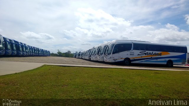 Empresas de Transportes Santana e São Paulo 2510 na cidade de Camaçari, Bahia, Brasil, por Aneivan Lima. Número da foto: #5135182.