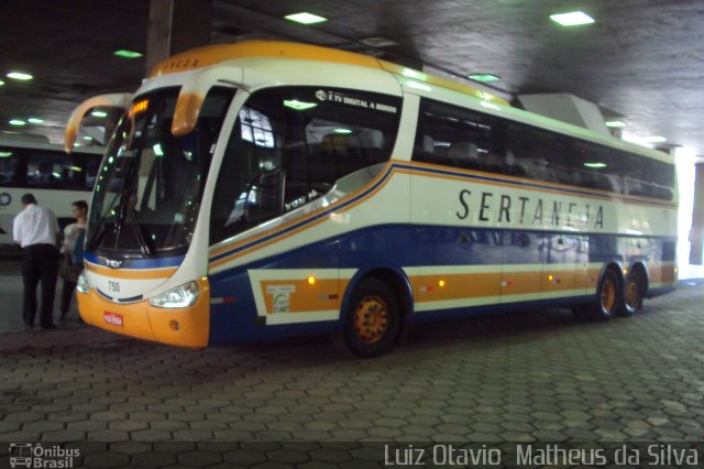 Viação Sertaneja 750 na cidade de Belo Horizonte, Minas Gerais, Brasil, por Luiz Otavio Matheus da Silva. Número da foto: #5134197.