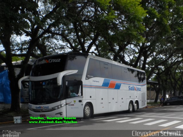 VUSC - Viação União Santa Cruz 2410 na cidade de Santa Cruz do Sul, Rio Grande do Sul, Brasil, por Cleverton Schmitt. Número da foto: #5133127.