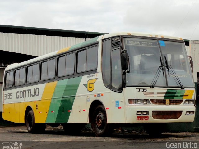 Empresa Gontijo de Transportes 3135 na cidade de Uberaba, Minas Gerais, Brasil, por Gean Brito. ID da foto: 5134410.