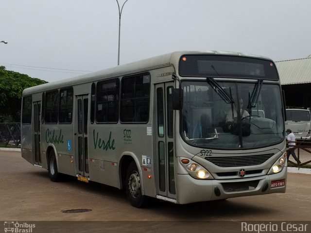 Cidade Verde Transporte Rodoviário 5722 na cidade de Maringá, Paraná, Brasil, por Rogério César. Número da foto: #5096232.