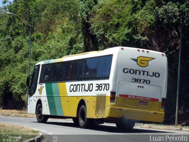 Empresa Gontijo de Transportes 3870 na cidade de Viana, Espírito Santo, Brasil, por Luan Peixoto. Número da foto: #5095355.