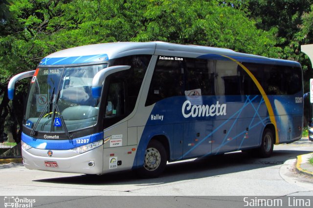 Viação Cometa 12207 na cidade de São Paulo, São Paulo, Brasil, por Saimom  Lima. Número da foto: #5096248.