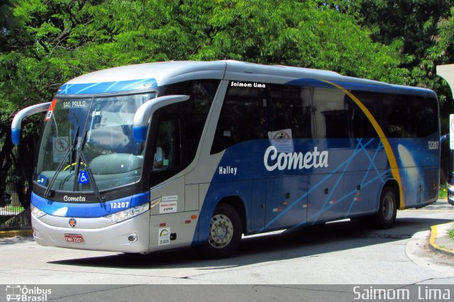 Viação Cometa 12207 na cidade de São Paulo, São Paulo, Brasil, por Saimom  Lima. ID da foto: 5096248.