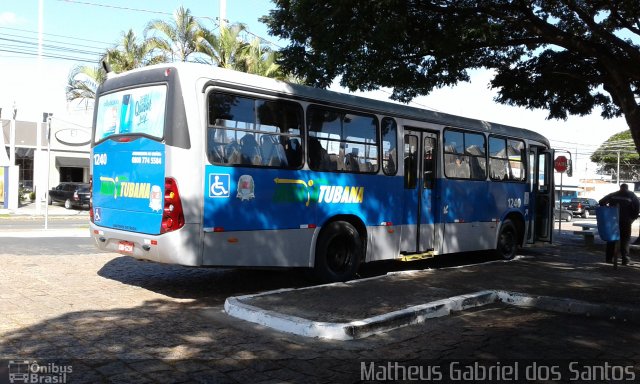 Viação Indaiatubana 1240 na cidade de Indaiatuba, São Paulo, Brasil, por Matheus Gabriel dos Santos. ID da foto: 5095958.