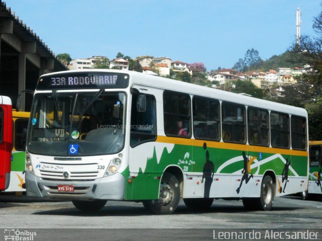 Viação Dedo de Deus 330 na cidade de Teresópolis, Rio de Janeiro, Brasil, por Leonardo Alecsander. Número da foto: #5096392.