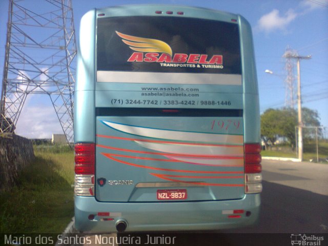 Asabela Transportes e Turismo 1979 na cidade de Salvador, Bahia, Brasil, por Mario dos Santos Nogueira Junior. Número da foto: #5095126.