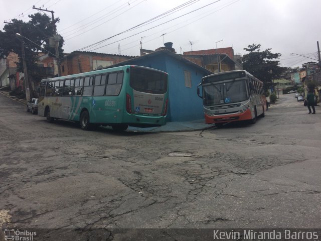 Auto Viação Urubupungá 00381 na cidade de Osasco, São Paulo, Brasil, por Kevin Miranda Barros. Número da foto: #5136961.