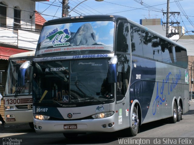 A.L.Turismo 20107 na cidade de Vila Velha, Espírito Santo, Brasil, por Wellington  da Silva Felix. Número da foto: #5138116.