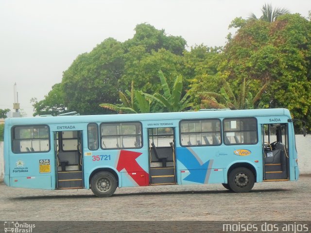 Rota Sol > Vega Transporte Urbano 35721 na cidade de Fortaleza, Ceará, Brasil, por Francisco Moisés  Silva dos Anjos. Número da foto: #5136645.