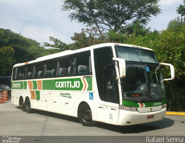 Empresa Gontijo de Transportes 20035 na cidade de São Paulo, São Paulo, Brasil, por Rafael Senna. ID da foto: 5136126.