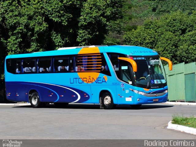 Litorânea Transportes Coletivos 5353 na cidade de São Paulo, São Paulo, Brasil, por Rodrigo Coimbra. Número da foto: #5138018.