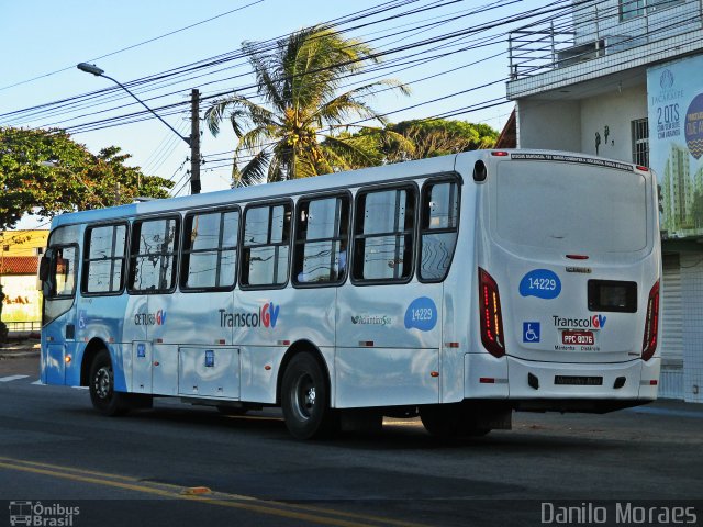 Serramar Transporte Coletivo 14229 na cidade de Serra, Espírito Santo, Brasil, por Danilo Moraes. Número da foto: #5137612.