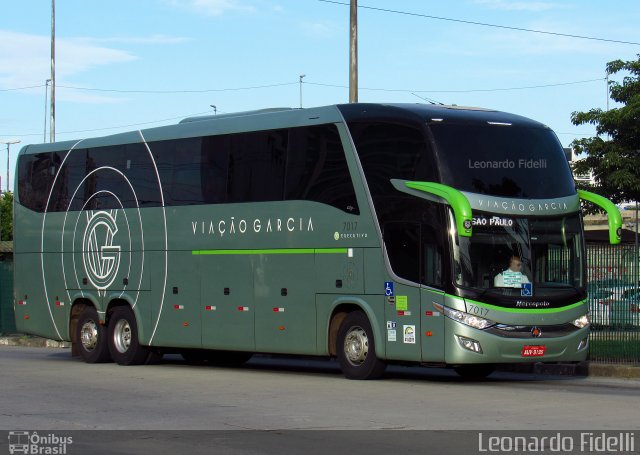 Viação Garcia 7017 na cidade de São Paulo, São Paulo, Brasil, por Leonardo Fidelli. Número da foto: #5138278.